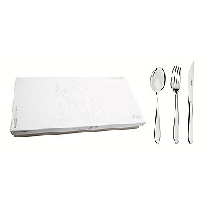 Faqueiro Aco Inox 48 Pcs Satri Tramontina 66982144