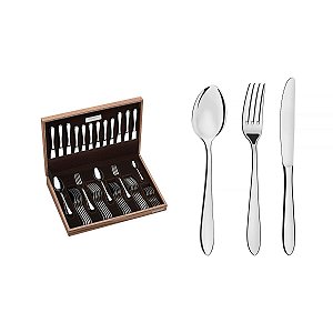Faqueiro Aco Inox 42Pcs C/Estojo Tramontina 66982200