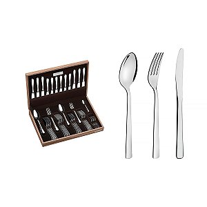 Faqueiro Aco Inox 42Pcs C/Estojo Tramontina 66985200