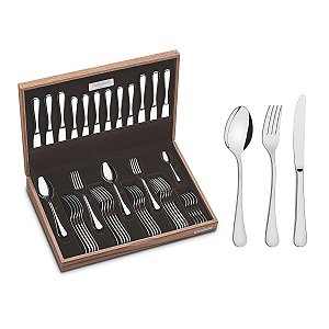 Faqueiro Aco Inox 42Pcs Zurique Tramontina 66986200