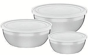 Jg Pote Inox 3 Pcs Tampa Freezinox Tramontina 64220163