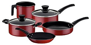Panela/Frigideira Alum Vermelho Tramontina 20297745
