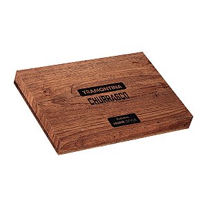 Conj Facas Inox 8 Pc Polywood Vermelho Tramontina 21198792