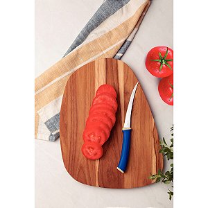 Conj Faca Tomate Inox 2Pc Felice Azul Tramontina 23495215