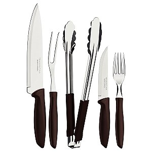 Jogo Churrasco Inox 15Pc Plenus Mar Tramontina 23498468
