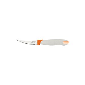 Faca Tomate Inox 2Pc MultiColher Branca Tramontina 23512243