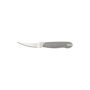 Faca Tomate Inox 2Pc MultiColher Cinza Tramontina 23512263