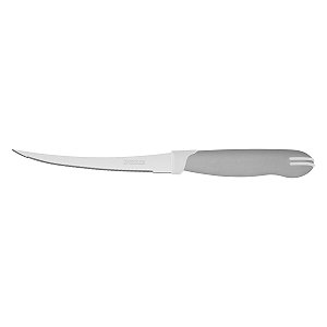 Faca Tomate Inox 2Pc MultiColher Cinza Tramontina 23512265