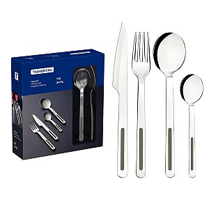Faqueiro Inox 24Pc Vik Oli Tramontina 23599262