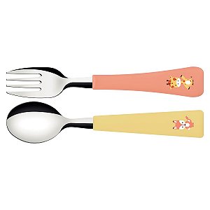 Jogo Inox 2Pc Baby Friends Mis Tramontina 23797905