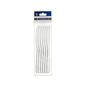 Jg Faca Mesa Aco Inox 6Pcs Angra Tramontina 63903036