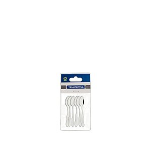 Jg Colher Cafe Aco Inox 6Pcs Angra Tramontina 63903086