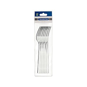 Jg Garfo Mesa Aco Inox 6Pcs Oslo Tramontina 63985026
