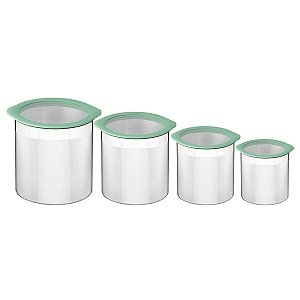 Jg Potes Aco Inox 4Pc Cucina Verde Tusa Tramontina 64220645