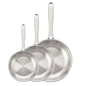 Jg Frigideiras Aco Inox 3Pcs Grano Tramontina 65140336