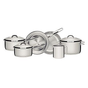 Jg Panelas Aco Inox 6Pcs Solar Tramontina 65510231