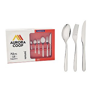 Faqueiro Aco Inox 72 Pcs Havai Tramontina 66905153