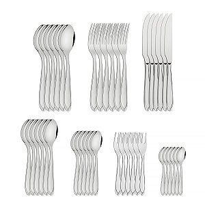 Faqueiro Aco Inox 42Pcs  Laguna Tramontina 66906434