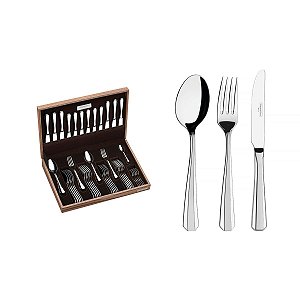 Faqueiro Aco Inox 42Pcs C/Estojo Tramontina 66911203