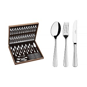 Faqueiro Aco Inox 76Pcs C/Estojo Tramontina 66911300
