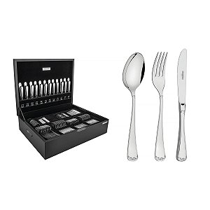Faqueiro Aco Inox 130Pcs C/Estojo Tramontina 66915224