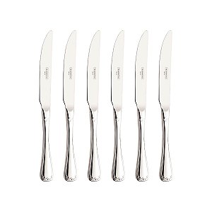 Jg Facas Aco Inox P/Frutas 6Pcs Tramontina 66915536