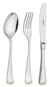 Faqueiro Aco Inox 77Pcs C/Estojo Tramontina 66915876
