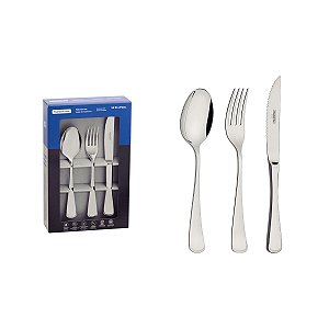 Faqueiro Aco Inox 12Pcs Monaco Tramontina 66917624