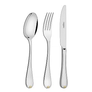 Faqueiro Aco Inox 77 Pcs C/Estojo Tramontina 66924876