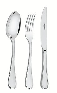 Faqueiro Aco Inox 45Pc Firenze Tusa Tramontina 66925028