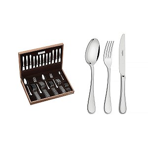 Faqueiro Aco Inox 42Pcs C/Estojo Tramontina 66925200