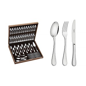 Faqueiro Aco Inox 76Pcs C/Estojo Tramontina 66925300