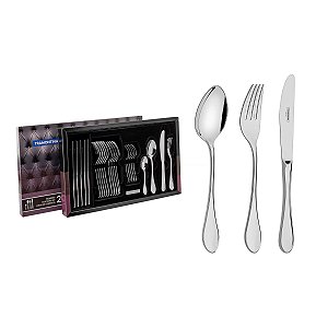 Faqueiro Aco Inox 24Pcs Italy Tramontina 66932000