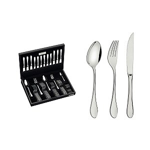 Faqueiro Aco Inox 42Pcs C/Estojo Tramontina 66932208