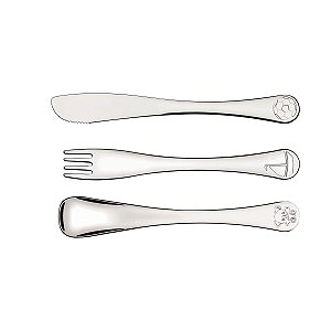 Jg Talheres Aco Inox 3Pcs Le Petit Tramontina 66973008