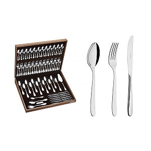 Faqueiro Aco Inox 76Pc C/Est Cannes Tramontina 66979300