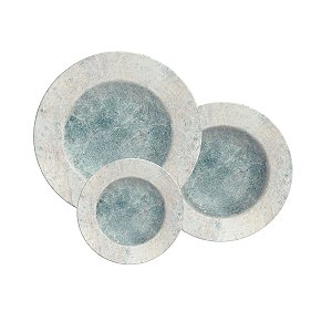 Jogo De Pratos 12 Pcs Fluorita Porcelana Tramontina 96889000