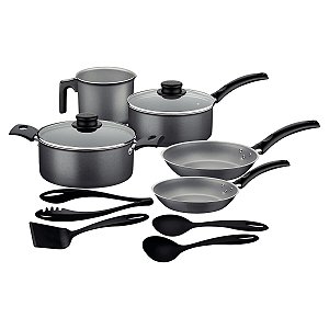Kit Cozinha Alum 9Pc Turim Chumbo Tramontina 20297674