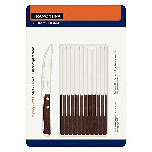 Faca Churrasco Fruta Inox 12Pc Tradicio Tramontina 22299068