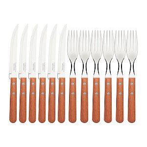 Jogo Churrasco Inox 12Pc Dynamic Tramontina 22399048