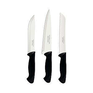 Faca Inox Preto Tramontina 23099048