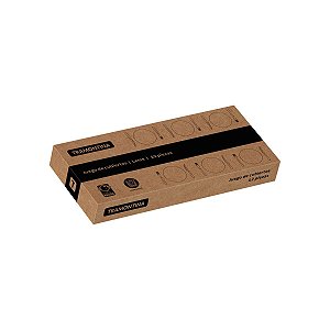 Jogo Talheres Inox 12Pc Leme Preto Tramontina 23198016