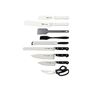 Kit Facas Chef 10Pc Century c/ Estojo Tramontina 24099044