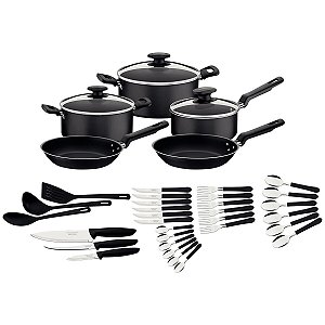 Kit Cozinha 38Pc Victoria Grafite Tramontina 27899466