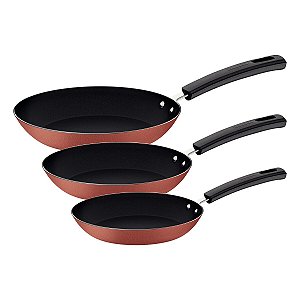 Jogo Frigideira Alum 3Pc Sal Tramontina 27899477