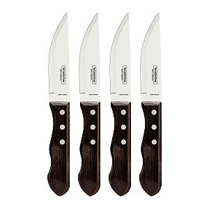 Cj Faca Inox 4Pc Castanho Tramontina 29899361