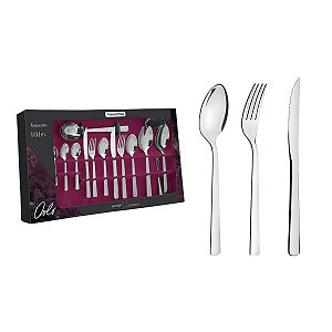 Faqueiro Aco Inox 101Pc Oslo Tramontina 66985034