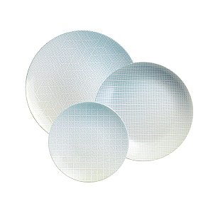 Jogo De Pratos 12 Pcs Polaris Porcelana Tramontina 96589039