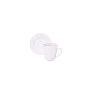 Kit Xicara Cafe 70 Ml Ingrid Porcelana Tramontina 96950082