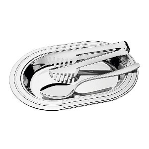 Jg Aco Inox P/Servir 3Pcs Ciclo Tramontina 64510220